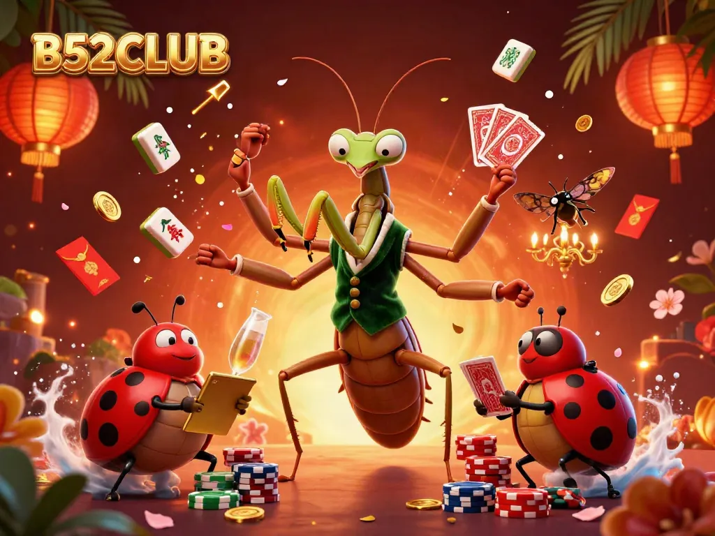 Experience the vibrant B52CLUB atmosphere with thrilling casino activities and dynamic gameplay elements.