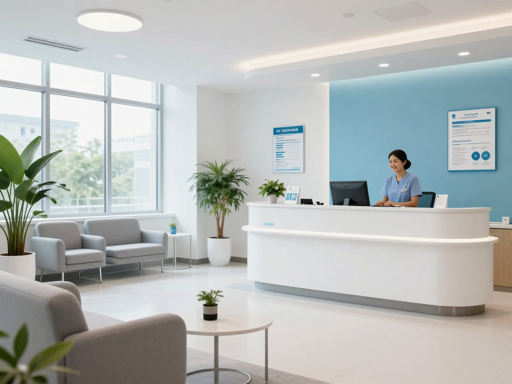 Slot7000 healthcare services in a modern clinic environment, showcasing patient care and wellness.