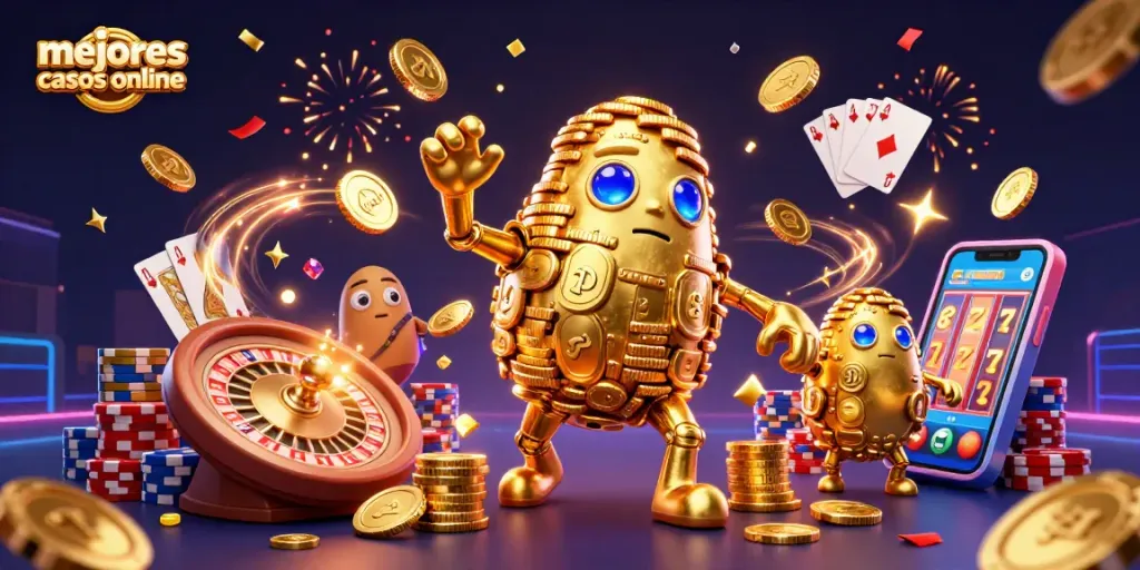 Gana en los mejores casinos online con tragamonedas y juegos de azar en un emocionante ambiente virtual.