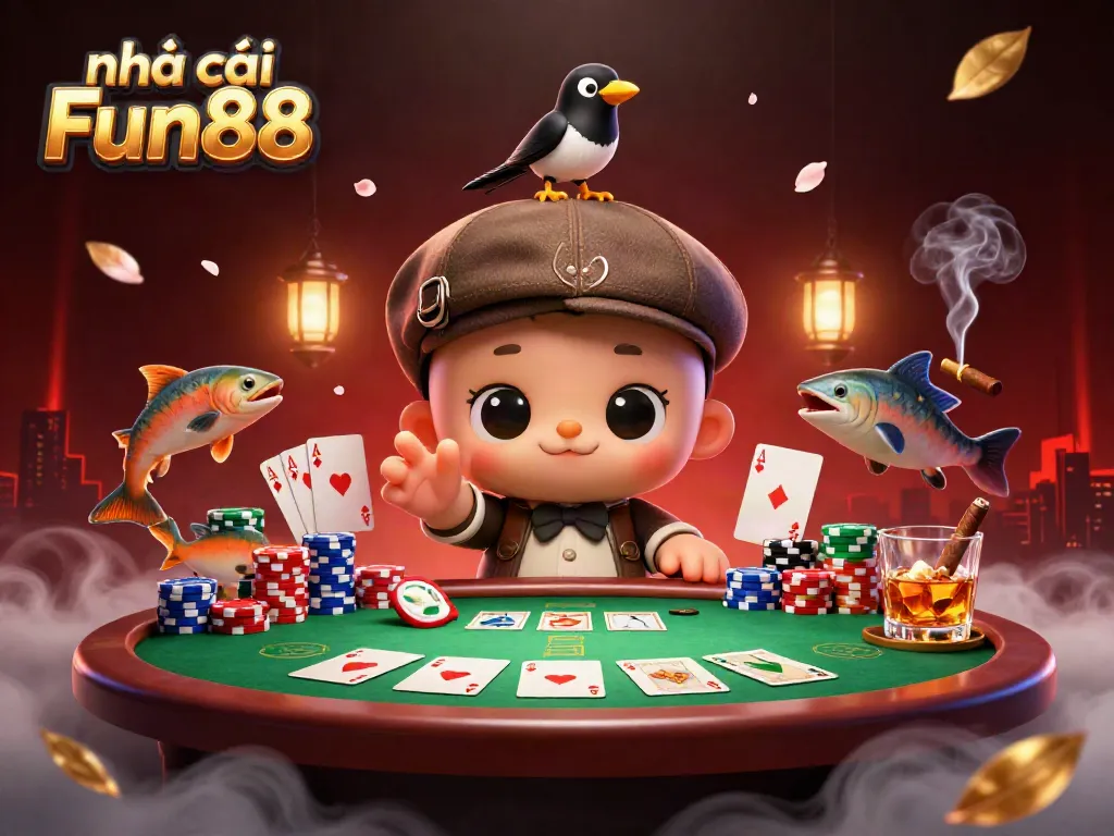 Engage with thrilling gameplay at nhà cái Fun88 featuring exciting casino elements and a dynamic scene.