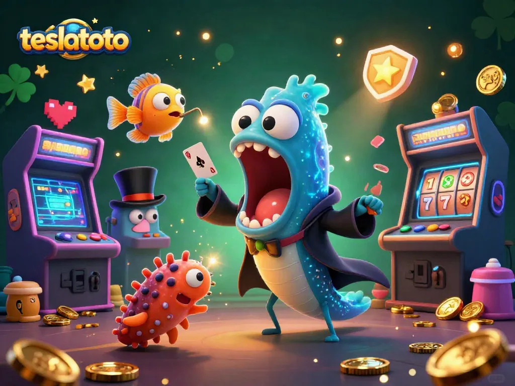 Experience teslatoto's thrilling magic as bioluminescent sea creatures perform exciting card tricks!