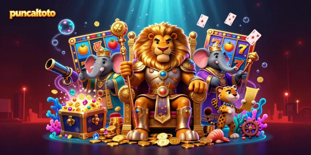 Puncaktoto menawarkan pengalaman bermain yang aman dengan simbol slot dan jackpot.