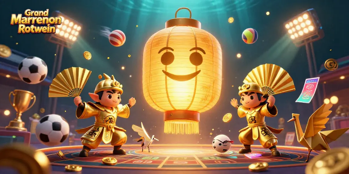 Experience the magic of Grand Marrenon Rotwein while winning big in this vibrant casino scene.