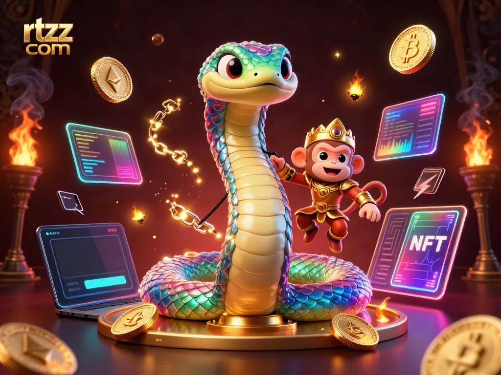 Engage with the vibrant world of rtzz com featuring colorful casino-themed characters and dynamic crypto elements.
