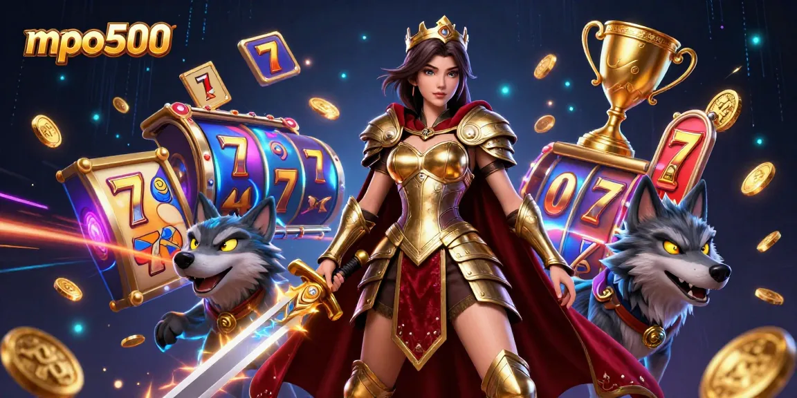 Engage with mpo500 for thrilling slot adventures featuring a warrior queen and magical creatures.
