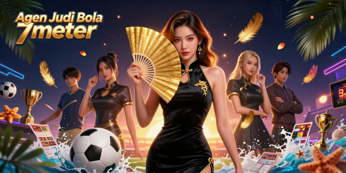 Agen Judi Bola 7meter offers exciting sports betting with vibrant visuals and engaging elements in a dynamic setting.
