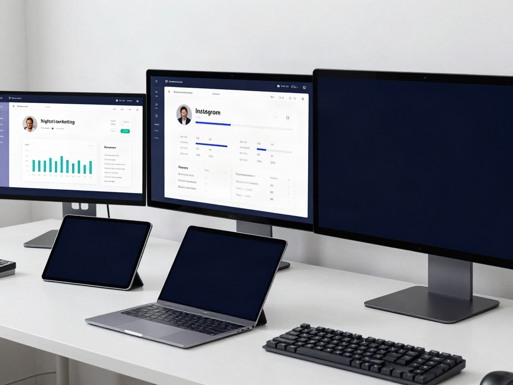 Follower kaufen Schweiz auf einer modernen Social-Media-Plattform mit Analytics-Tools.