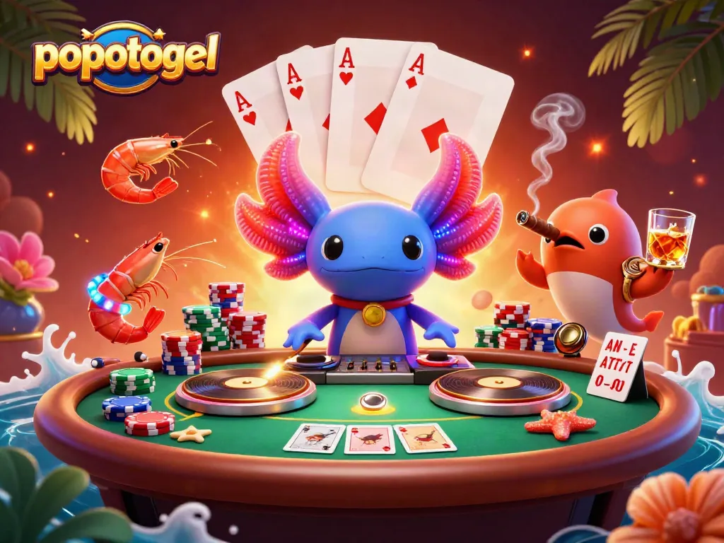 Jelajahi keseruan bermain popotogel di dunia kasino online dengan ilustrasi 3D mengesankan.