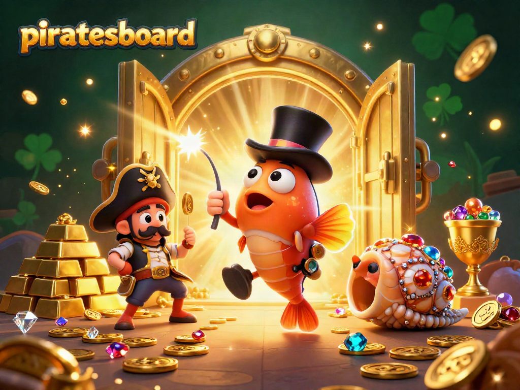 Engage with piratesboard's thrilling casino adventure featuring engaging characters and treasures.