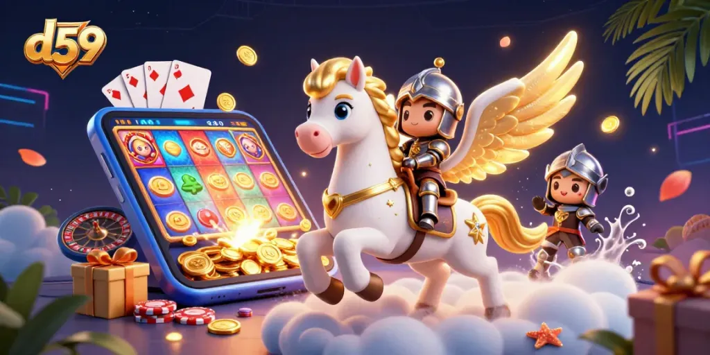 Bermain slot d59 dengan cepat dan aman di platform digital menggunakan akses server yang stabil