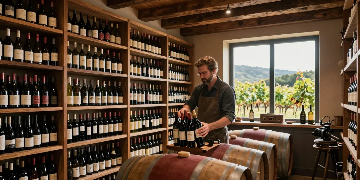 AVP Wine Collective showcasing a vibrant wine cellar with diverse selections and warm atmosphere.