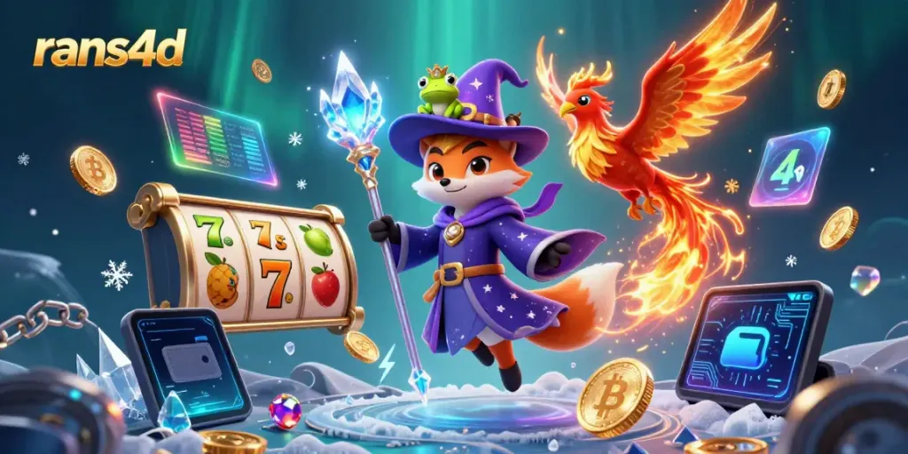 RANS4D memberikan pengalaman menarik dengan simbol slot dan jackpot dalam ilustrasi 3D