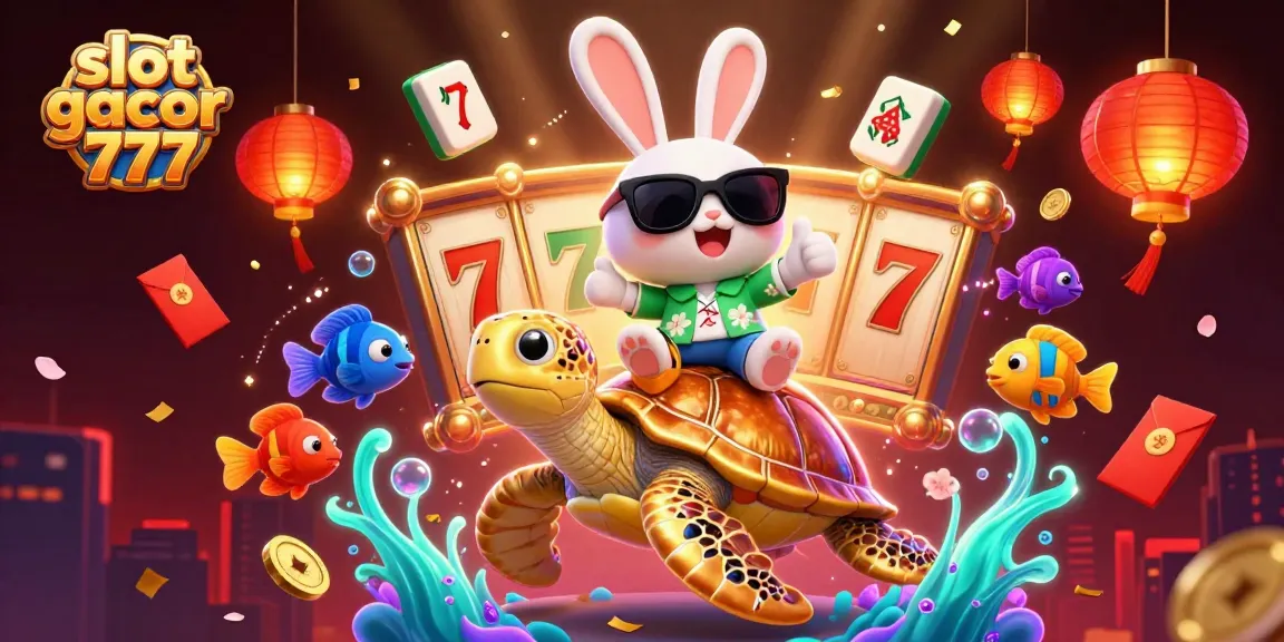 Experience thrilling wins at slot gacor 777 with our vibrant casino-themed digital illustration.