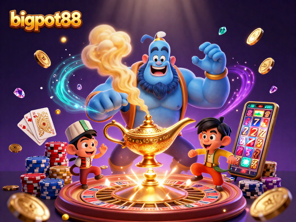 Menangkan jackpot dengan bigpot88 saat memainkan mesin slot yang berkilauan!
