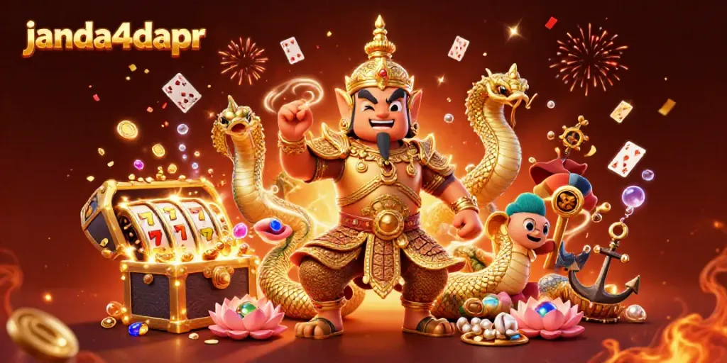 Tampilkan keseruan bermain games di janda4dapr dengan penjaga kuil dan harta karun