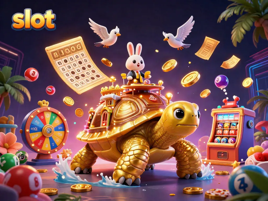 Memainkan slot dengan pengalaman luar biasa dan simbol keberuntungan di kasino 3D