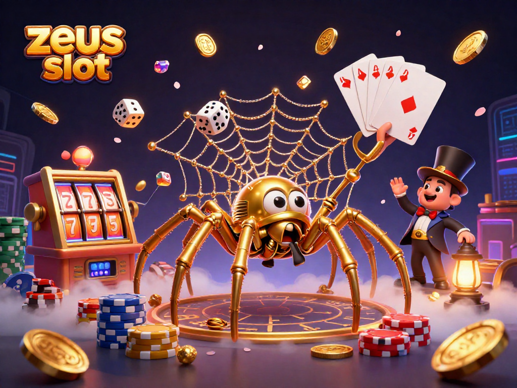 Engage with zeus slot's exciting gameplay amidst a vibrant casino atmosphere.