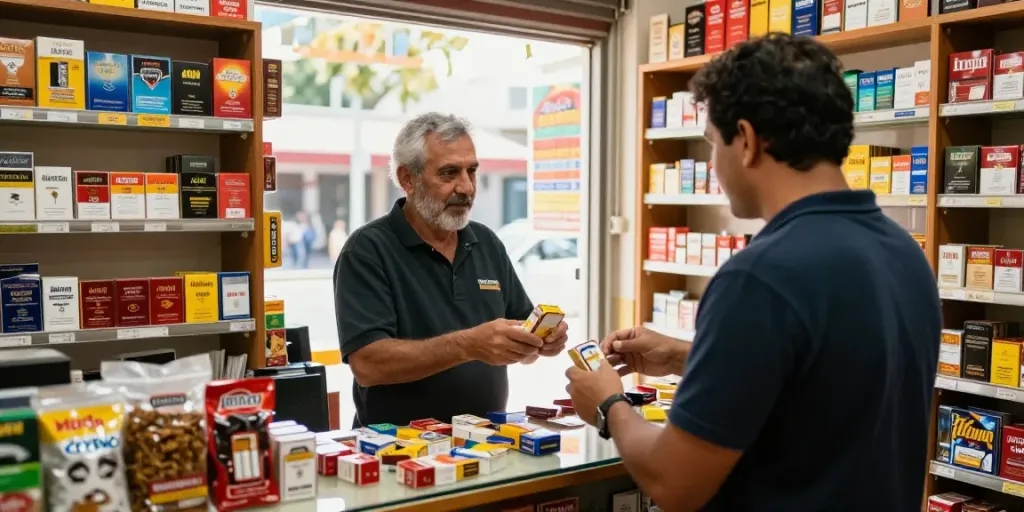 Explore budget cigarette and top smokes Australia at a vibrant tobacco shop