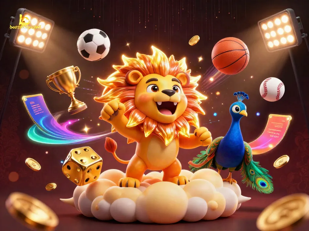 Experience the excitement at the best UK betting sites with dynamic sports elements and vibrant 3D graphics.