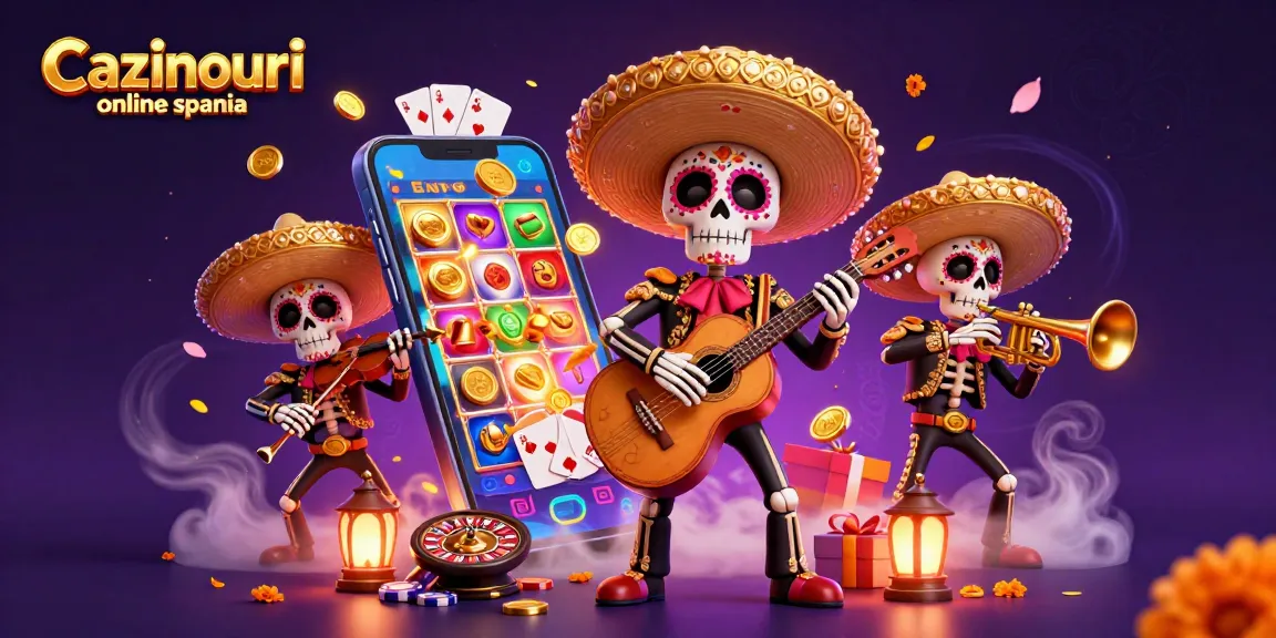 Experience thrilling games at Cazinouri online spania with immersive visuals and rich casino elements.