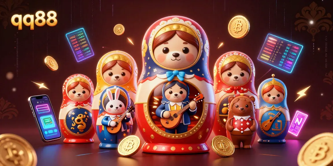 Engage with qq88's thrilling casino experience featuring vivid 3D characters and dynamic game elements.