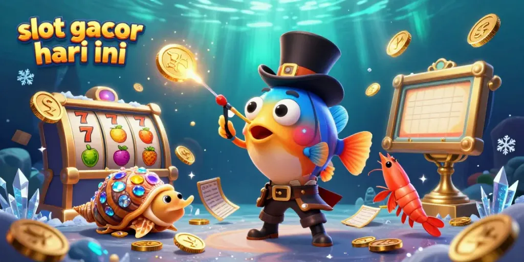 Memenangkan slot gacor hari ini dengan ikan pemancing 3D yang berperan aktif dalam menciptakan pengalaman bermain.