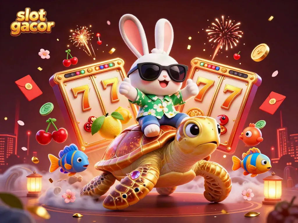 Spin the reels with slot gacor in a vibrant 3D carnival of luck and fortune.