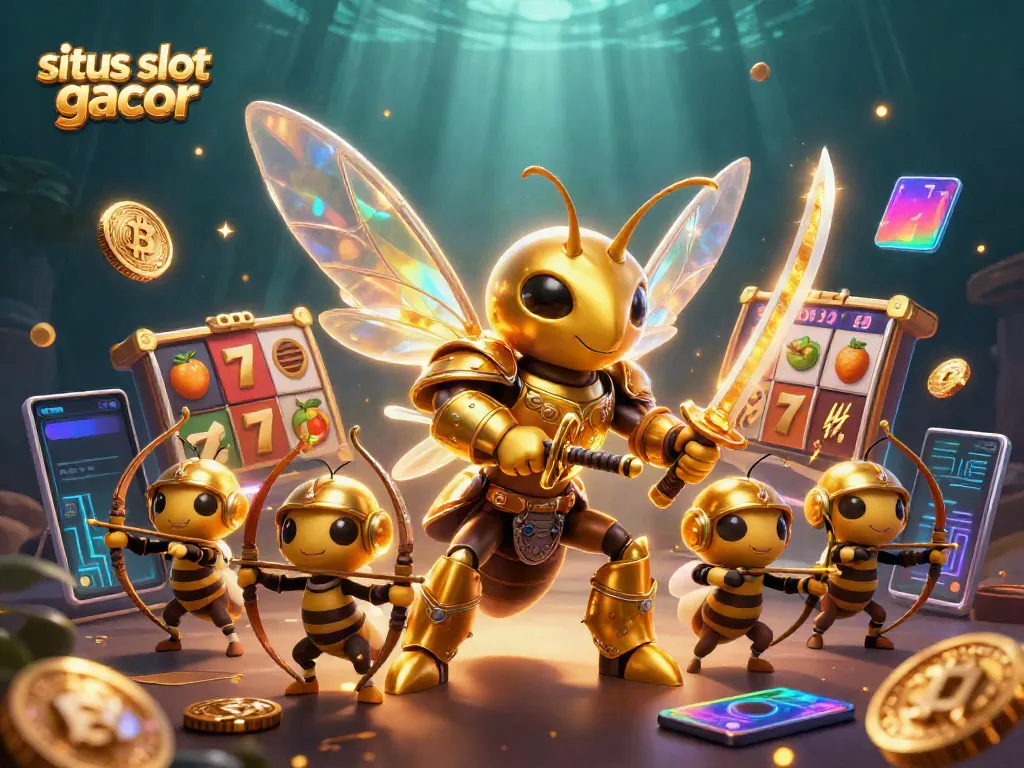 Putaran kemenangan situs slot gacor dengan ratusan simbol buah dan jackpot yang bersinar.
