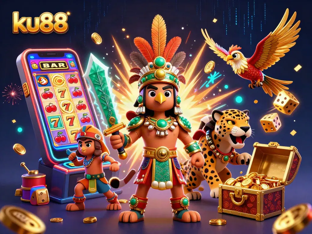 ku88 brings excitement with dynamic slot machines and vibrant gaming elements in a thrilling casino atmosphere