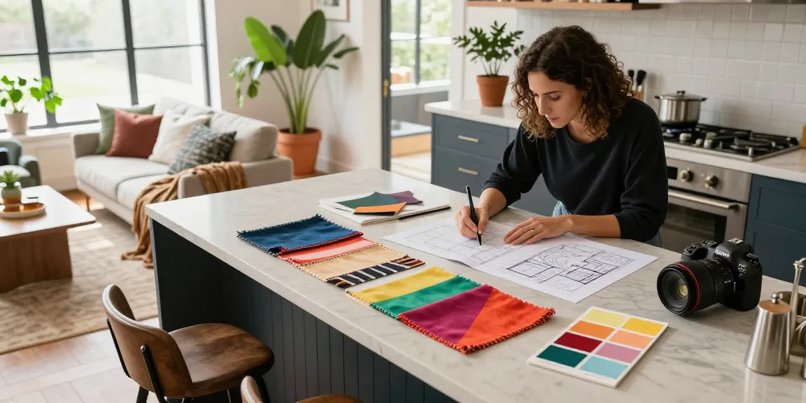 Inspirująca aranżacja wnętrz na https://praktycznemieszkanie.pl/ z projektantem kuchni i stylowymi detalami.