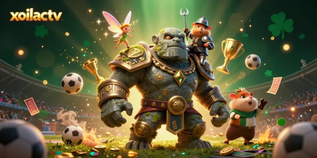 Engage with xoilactv's thrilling sports betting action featuring magical characters and dynamic game elements.
