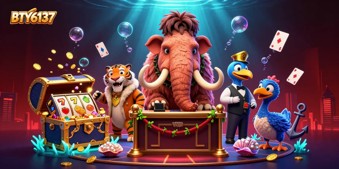 Experience thrilling moments at BTY6137 with a vibrant casino scene featuring rich game elements.