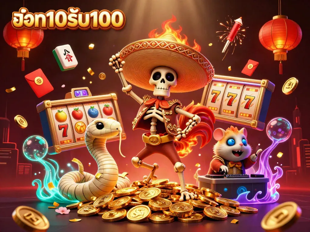ฝาก10รับ100 สนุกกับโปรโมชั่นคาสิโนที่มาพร้อมความมั่งคั่งจากการเล่นเกมอย่างจริงจัง