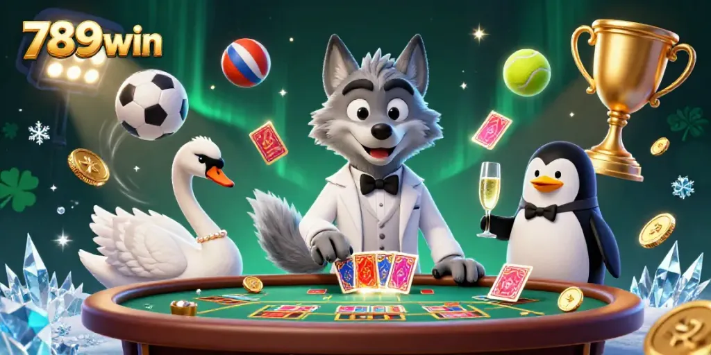 Experience excitement at 789win with vibrant casino characters and dynamic game elements.