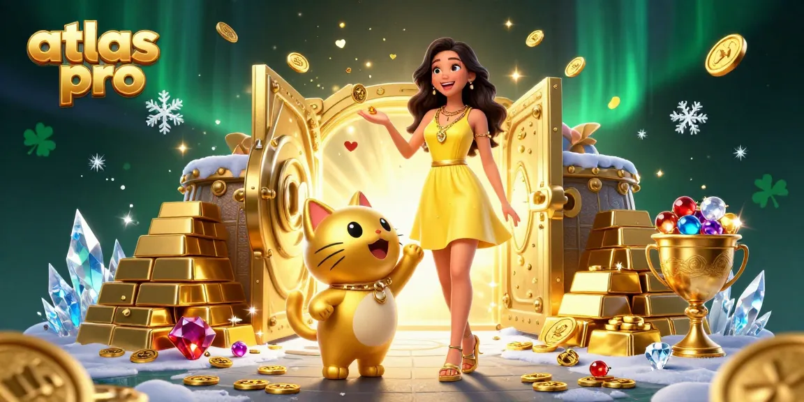 Experience luck and excitement with atlas pro while spinning for fortunes!