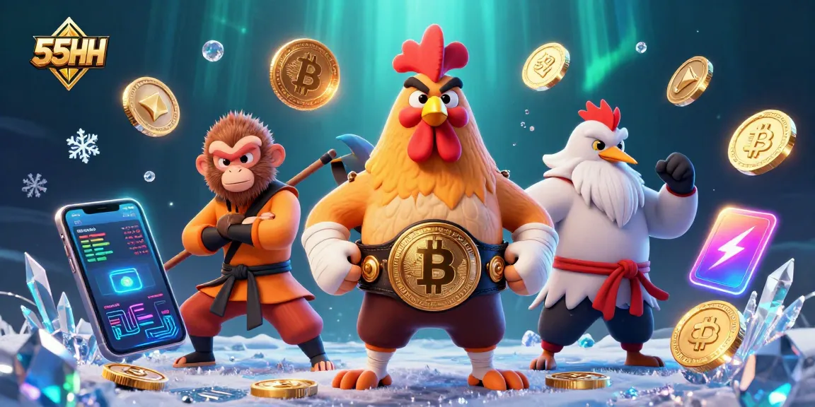 Engage in thrilling gameplay at 55HH with captivating characters and vibrant casino elements.