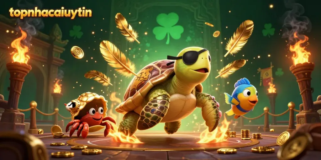Bet on exciting slot adventures with topnhacaiuytin featuring vibrant characters and treasures.