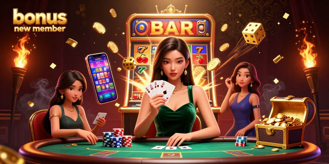 Engage with the bonus new member promotions at the luxurious casino poker table scene.