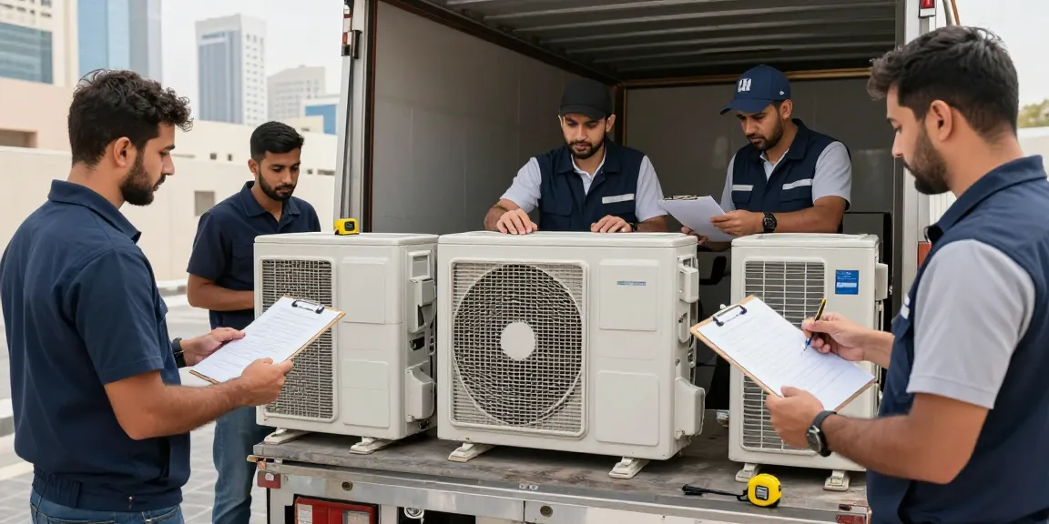 شراء مكيفات مستعملة بالرياض من خلال فريق متخصص يقوم بتقييم وحدات التكييف في بيئة حضرية.