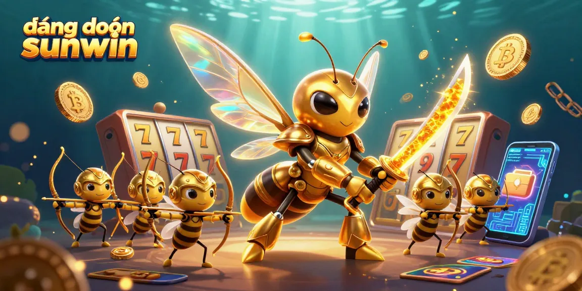 Experience the excitement of đăng nhập sunwin with a dynamic scene featuring samurai hornets and casino elements.