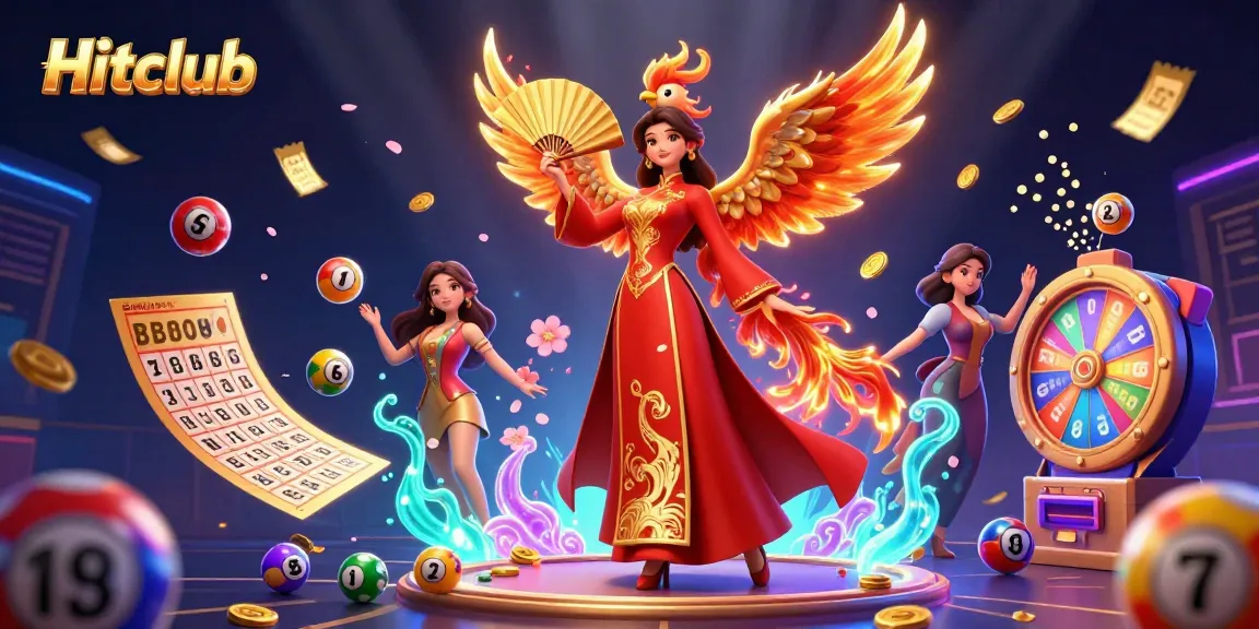 Hitclub casino scene illustrates captivating gameplay with vibrant elements and characters.