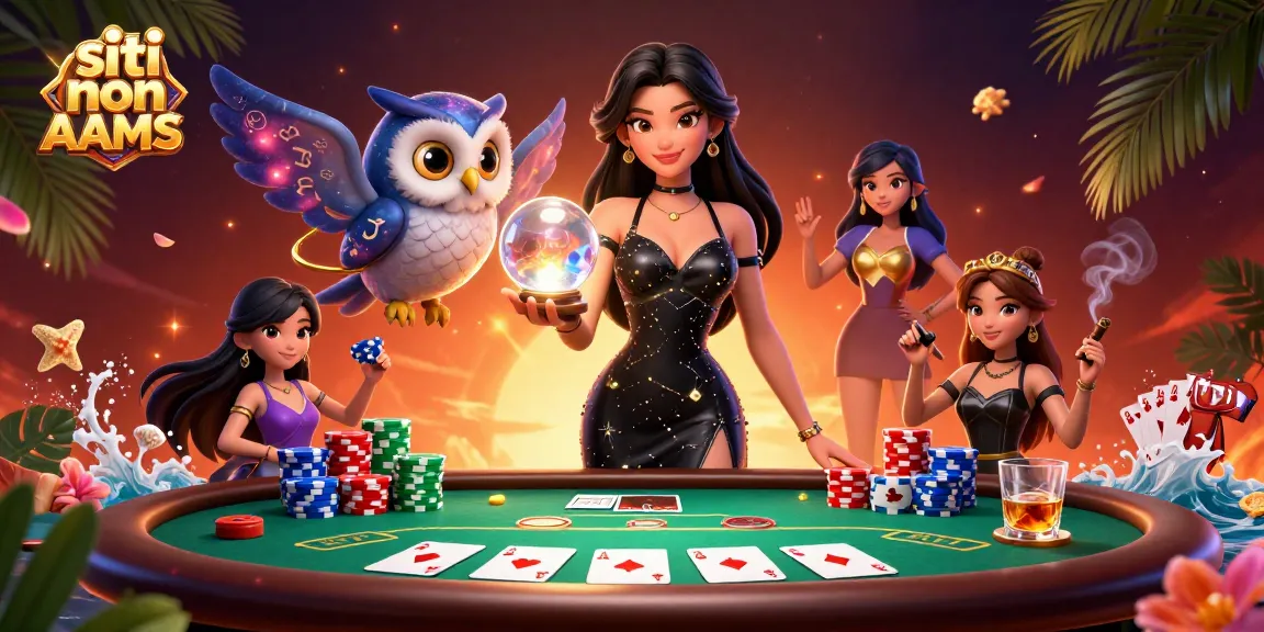 Interagisci con i migliori siti non AAMS in una scena di casinò vivace che mette in evidenza l'eccitazione del poker e dettagli immersivi.