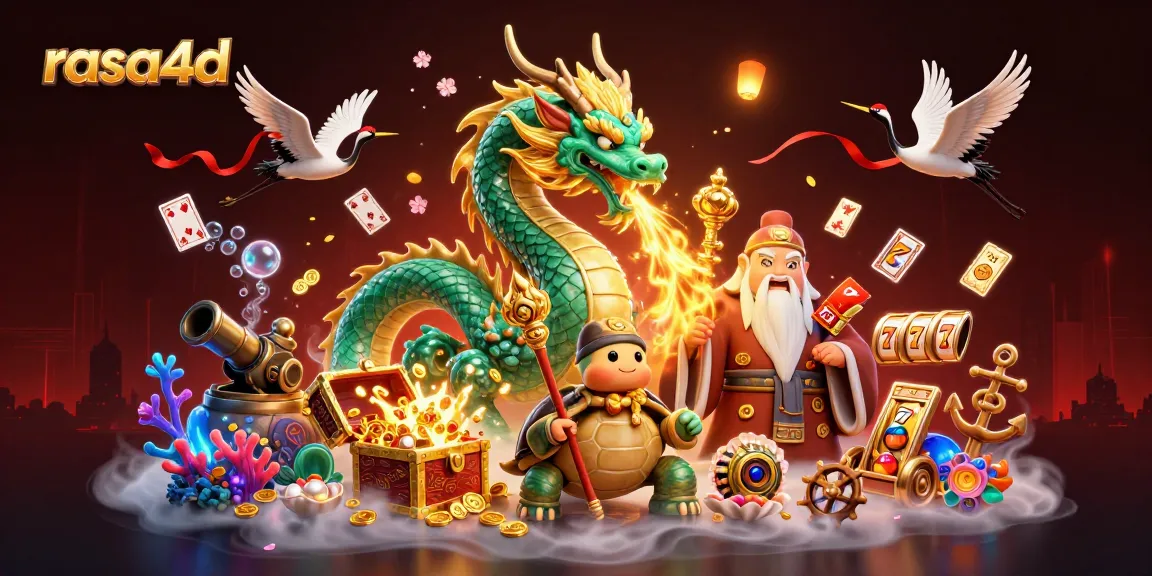 Bermain di dunia rasa4d dengan naga zamrud dan slot yang penuh harta karun