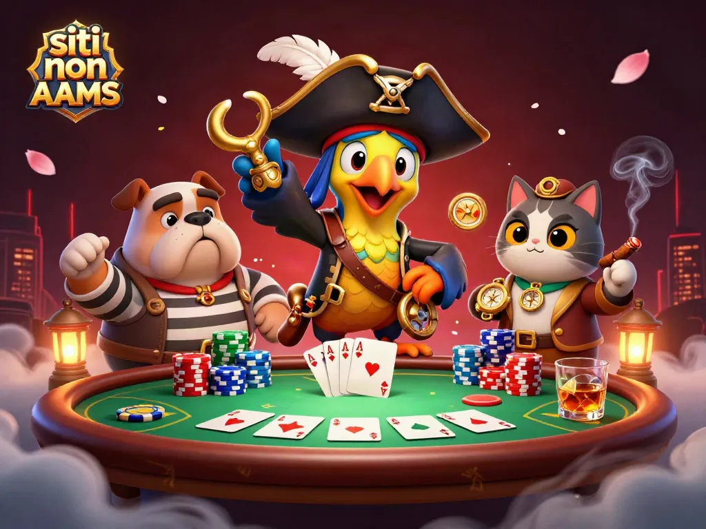 Gioca nei siti non AAMS con la nostra illustrazione 3D ricca di dettagli sul casinò.