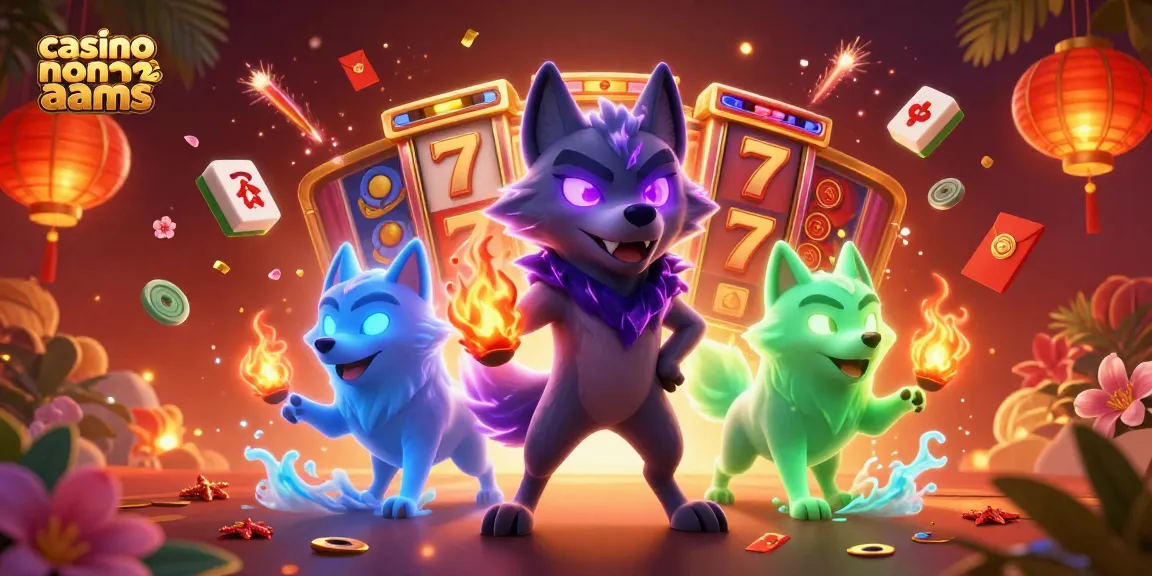 Unisciti all'emozione nei casinò non AAMS con avvincenti giochi di slot, lupi e decorazioni festive.