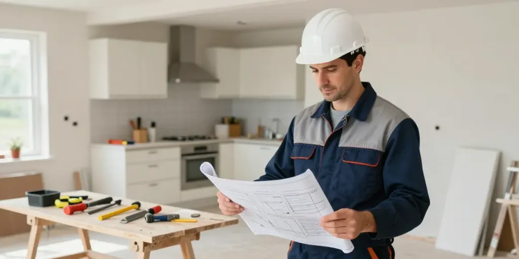 pptoto penyedia layanan profesional untuk renovasi rumah terdekat.