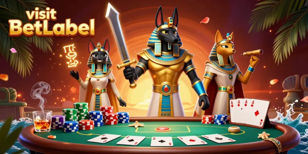 Engage with thrilling games and strategies as you visit BetLabel, where Anubis and Bastet celebrate casino excitement.