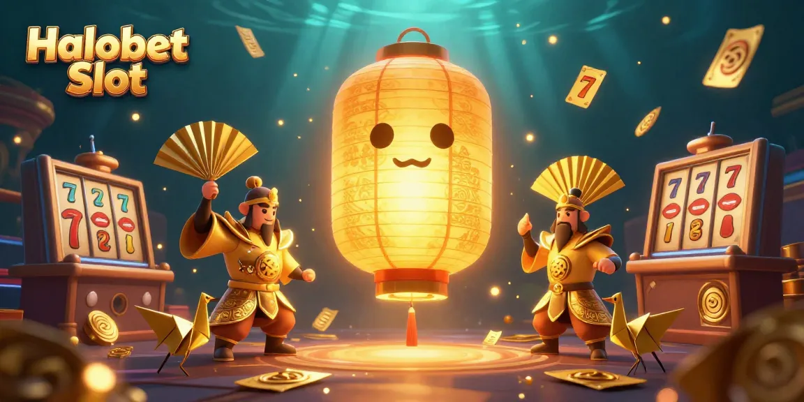 Mainkan Halobet Slot dengan lancer sambil dikelilingi keberuntungan 3D yang bercahaya