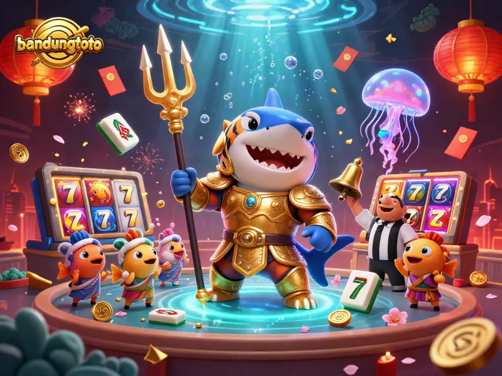 Experience the thrill of bandungtoto with our dynamic casino scene featuring exciting slot elements.