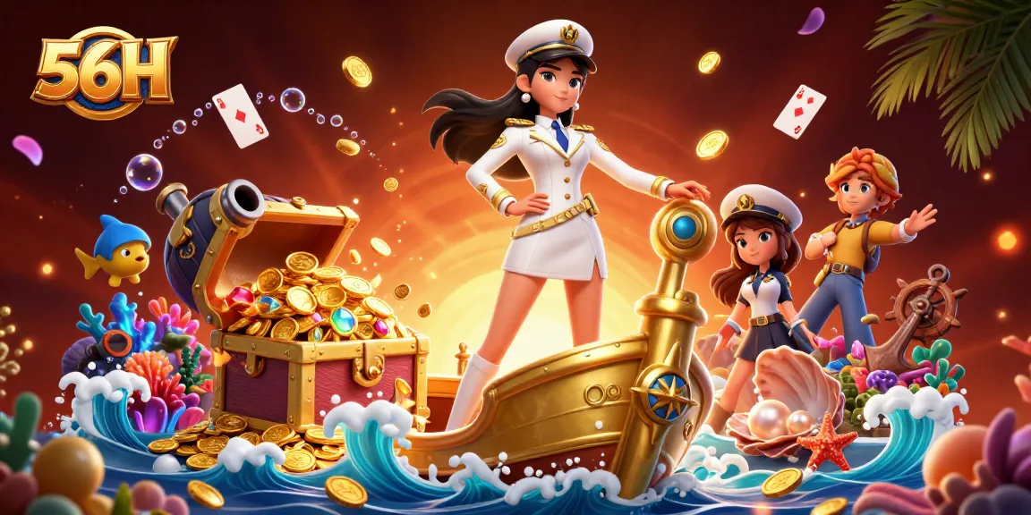 Engage in thrilling games at 56H, featuring vibrant 3D elements and interactive casino experiences.